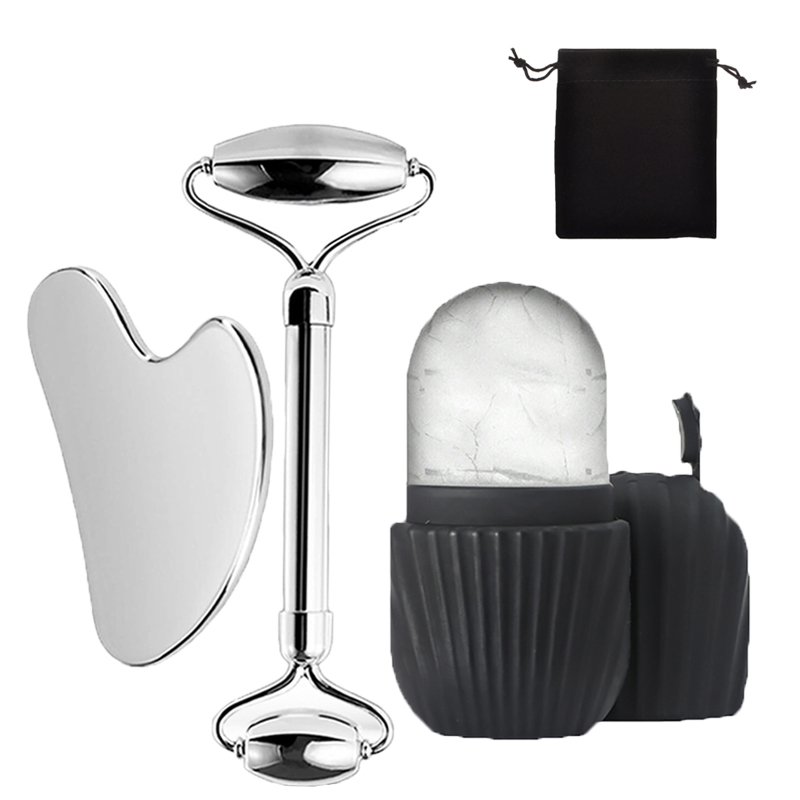 Luxury Skincare Gift Set - 1/2/3pcs Ice Face Roller Facial Skincare