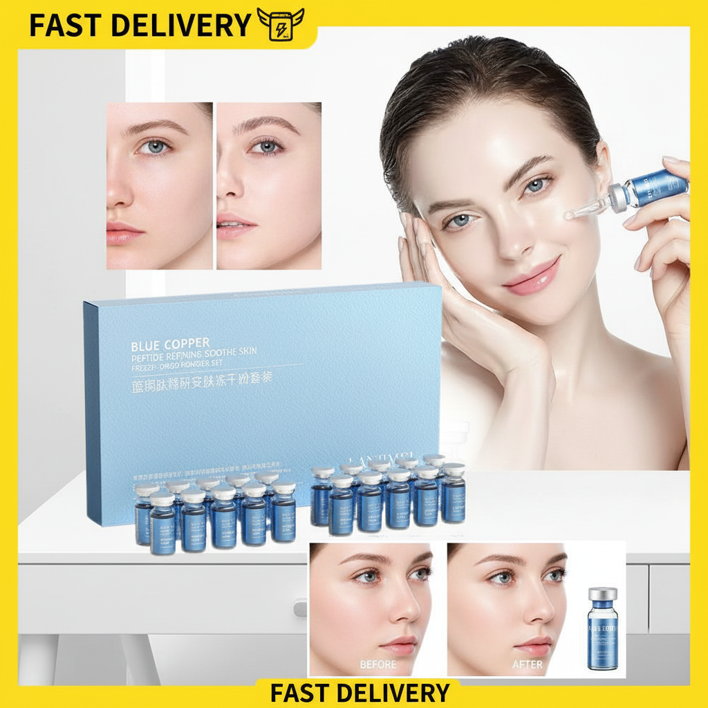 Oligopeptide Wrinkle - 1/2BOX Blue Copper Peptide Freeze-Dried Powder