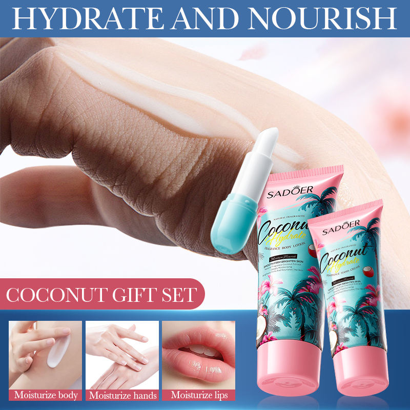 Coconut Hydrating Luxury Gift  - Luxury Skincare Gift Set 리뷰 및 가격