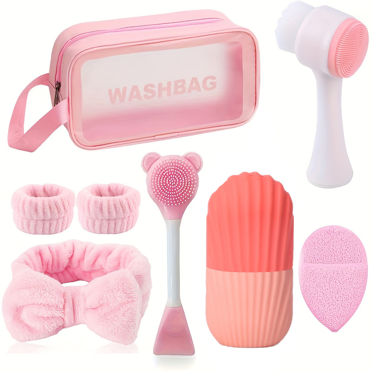 8-piece silicone skincare set  - Luxury Skincare Gift Set 리뷰 및 가격