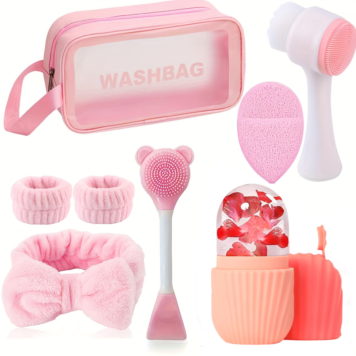 8-piece silicone skincare set  - Luxury Skincare Gift Set 리뷰 및 가격
