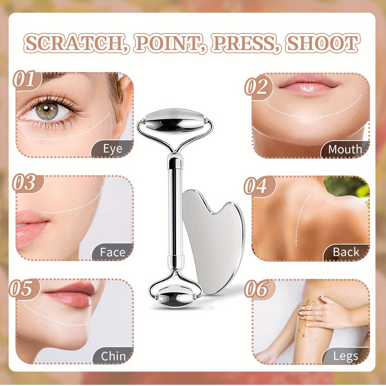 1/2/3pcs Ice Face Roller Facia - Luxury Skincare Gift Set 리뷰 및 가격