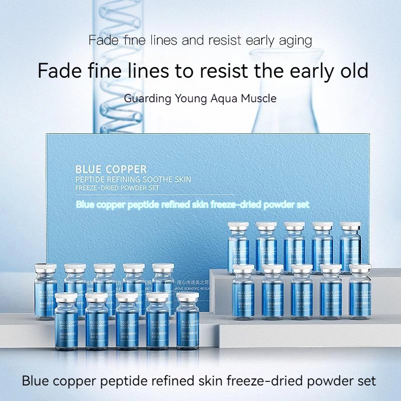 20pcs Blue Copper Peptide Free - Oligopeptide Wrinkle 리뷰 및 가격