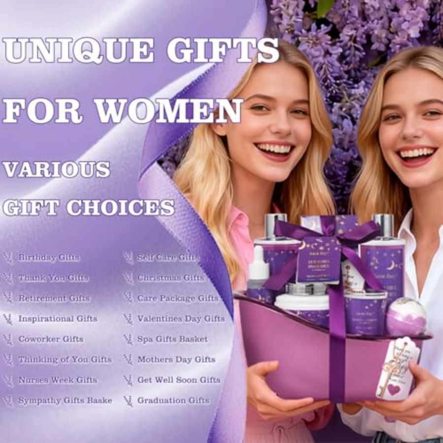 Bath Basket Spa Kit Spa Gifts  - Luxury Skincare Gift Set 리뷰 및 가격