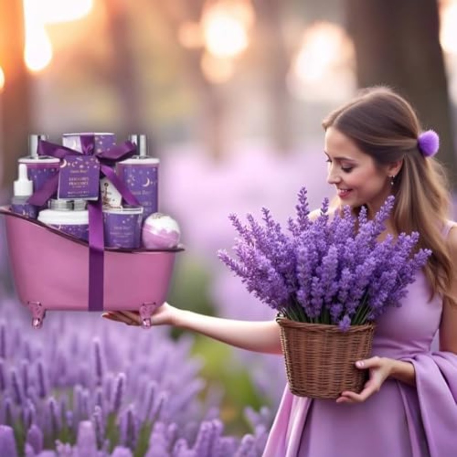 Bath Basket Spa Kit Spa Gifts  - Luxury Skincare Gift Set 리뷰 및 가격