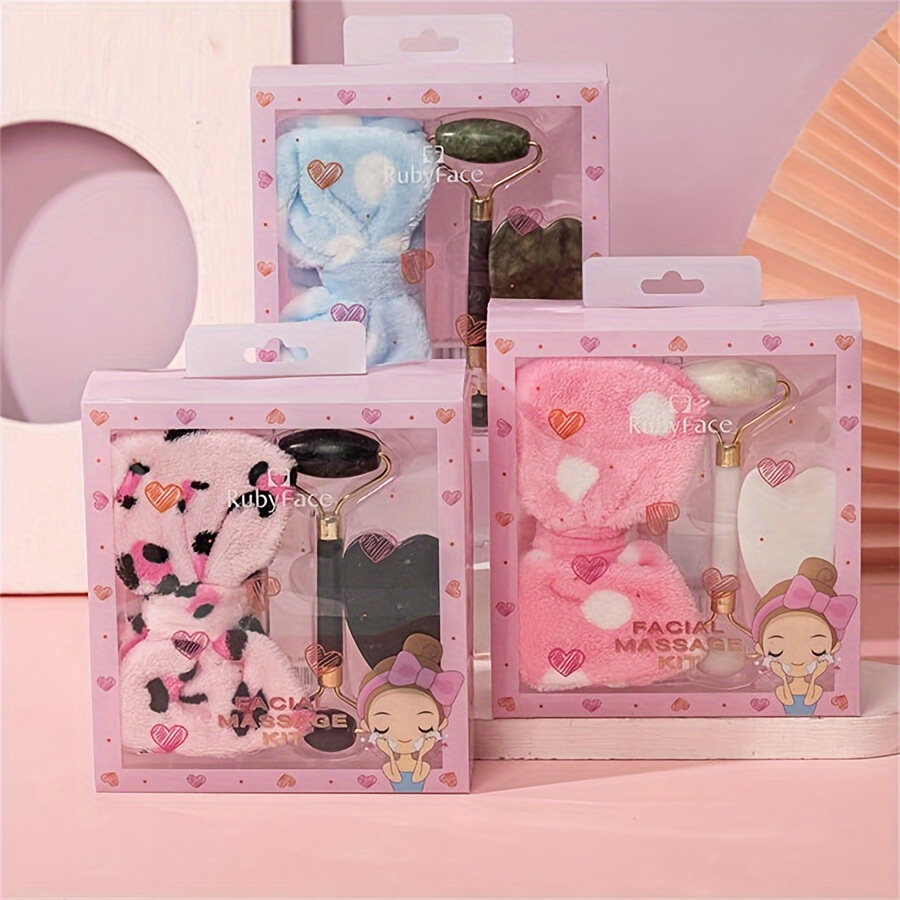 3 Pieces Beauty Tools Set with - Luxury Skincare Gift Set 리뷰 및 가격