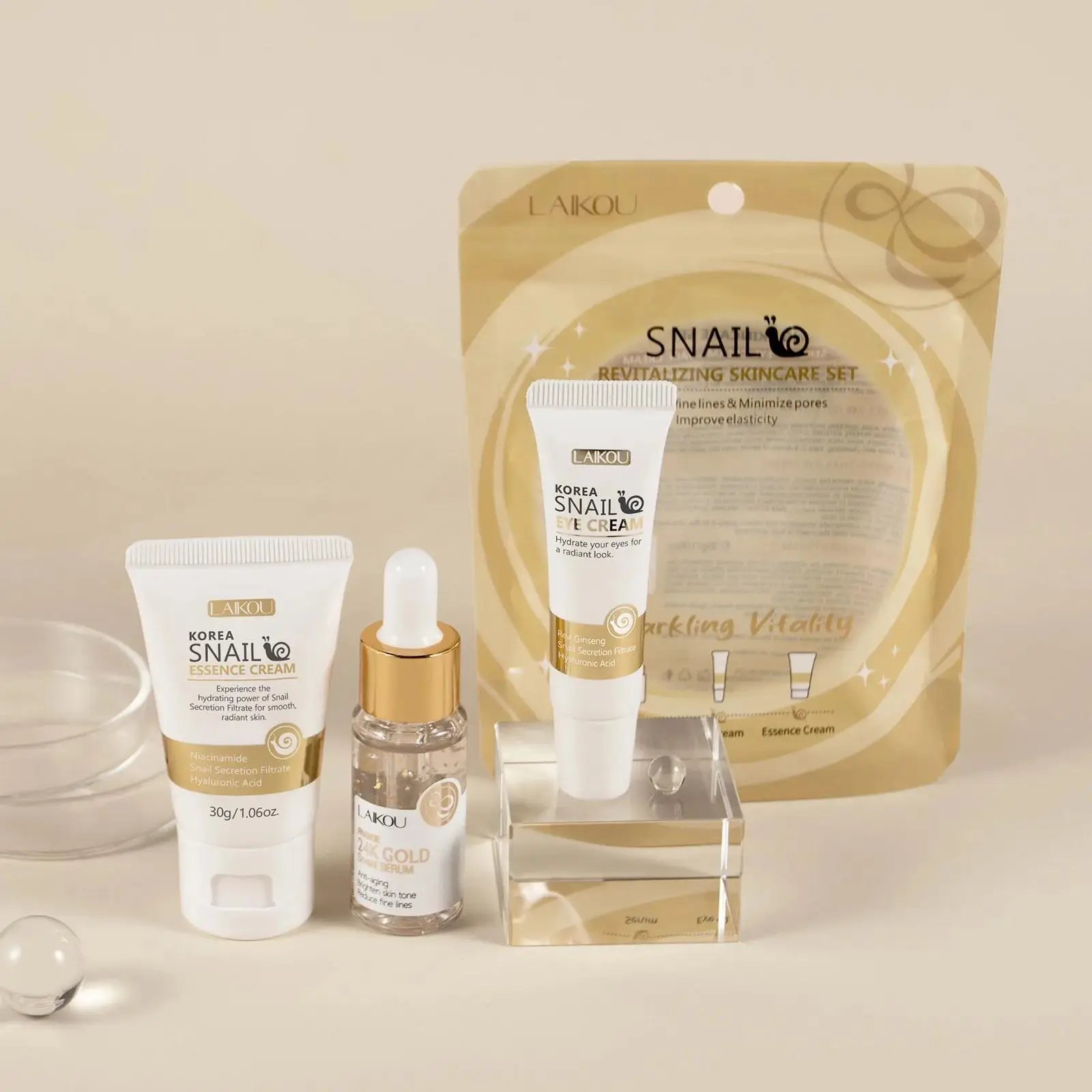 24K Gold Snail Repair Serum Ey - Luxury Skincare Sets 리뷰 및 가격