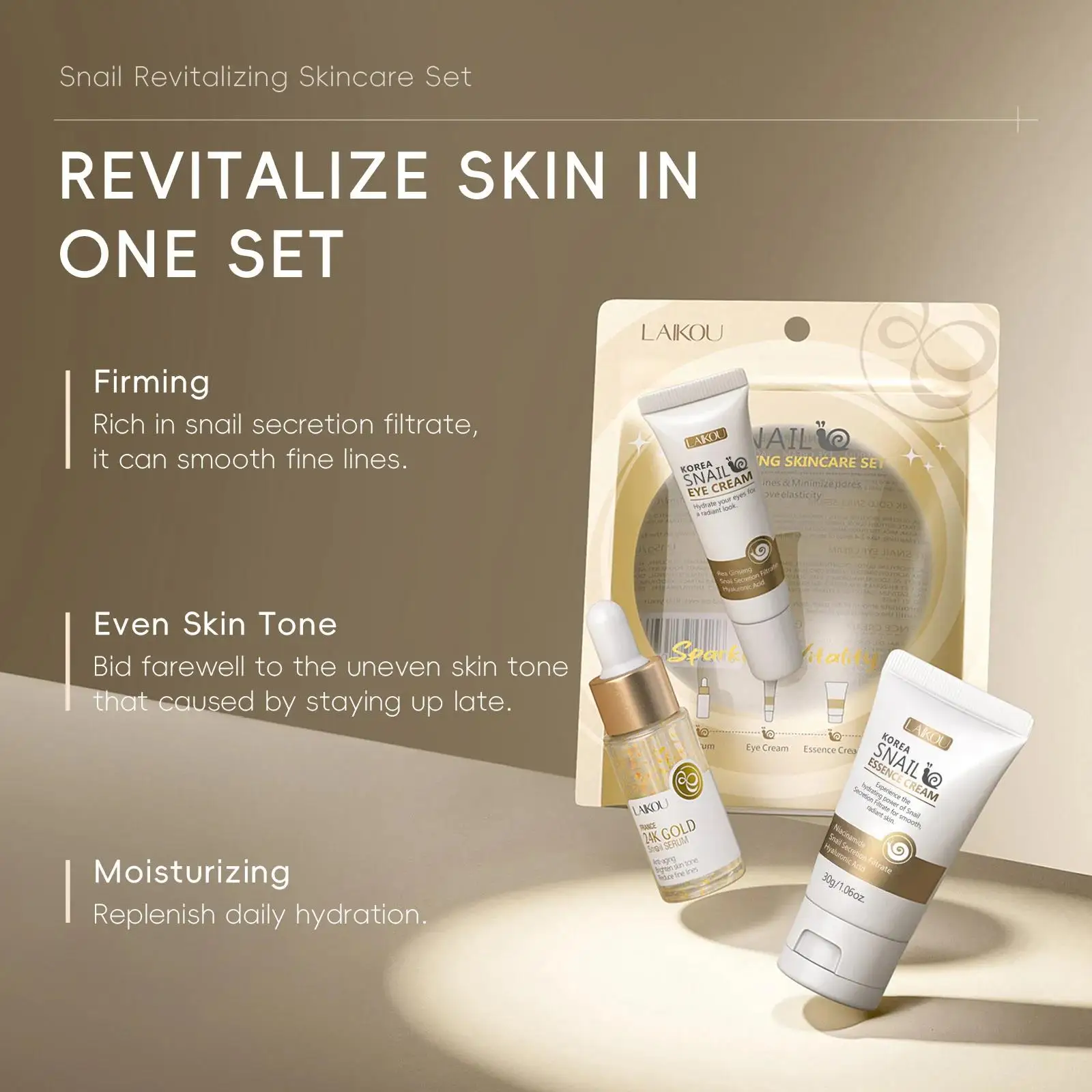 24K Gold Snail Repair Serum Ey - Luxury Skincare Sets 리뷰 및 가격