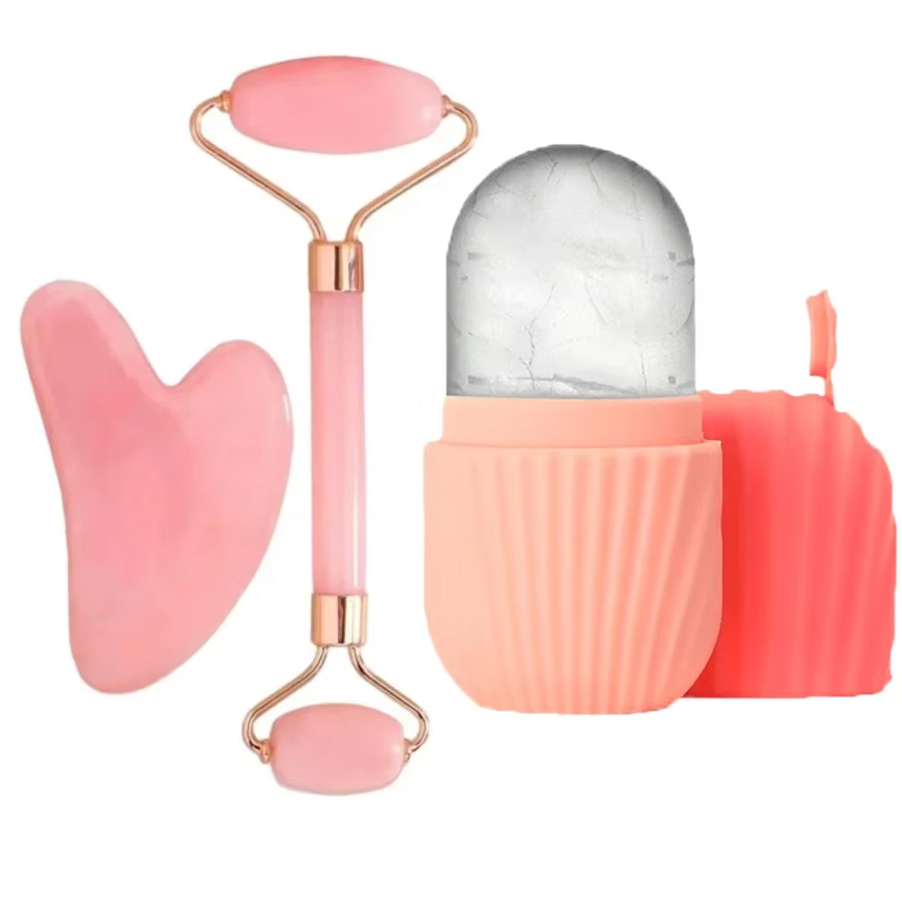 3Pcs Face Massager Kit Ice Fac - Luxury Skincare Gift Set 리뷰 및 가격