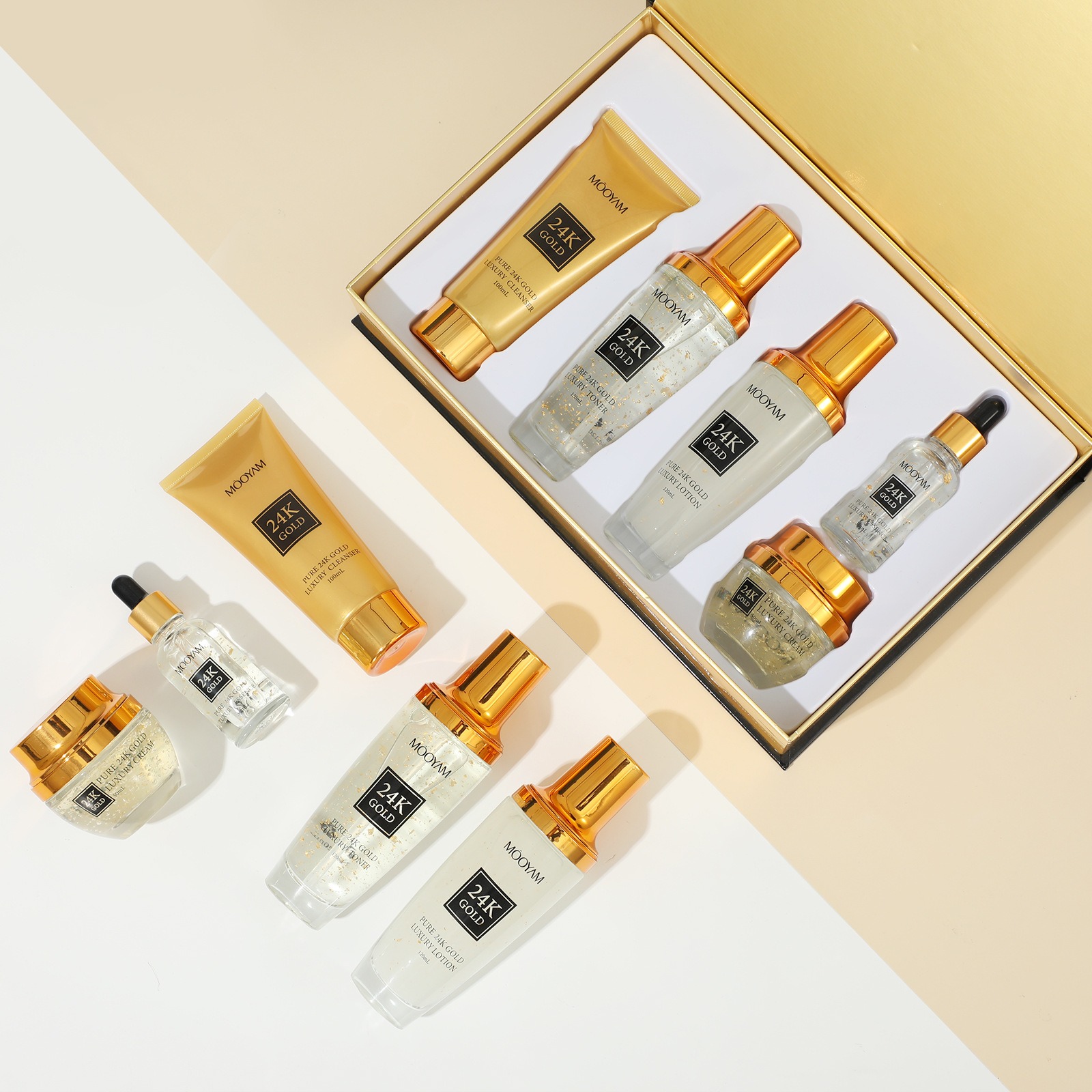 24K Gold LUXURY Moisturizin An - Luxury Skincare Sets 리뷰 및 가격