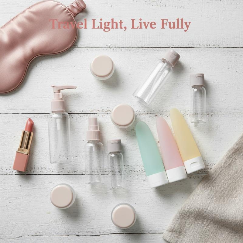 Luxury Travel Bottles Set 11in - Luxury Skincare Sets 리뷰 및 가격